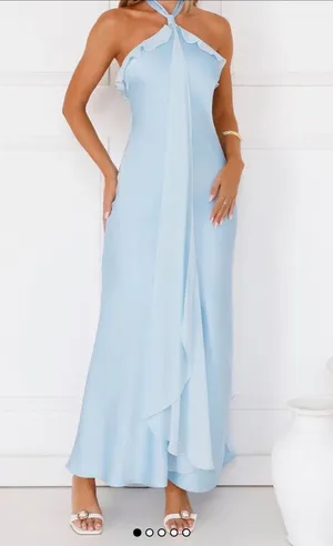 Hello Molly Dress Light Blue thumbnail 1