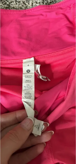 Pink Lululemon Shorts thumbnail 2