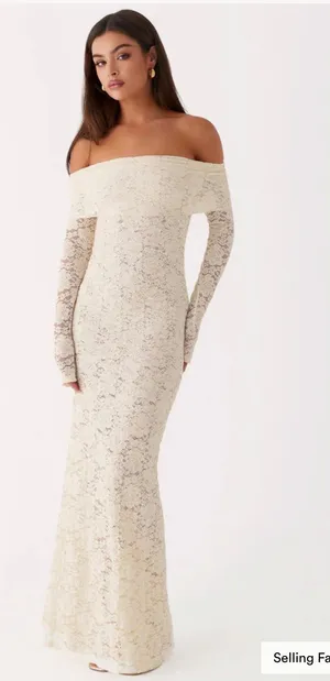 Peppermayo White Lace Dress thumbnail 1