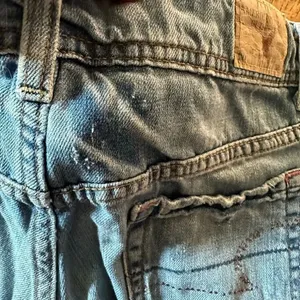 American Eagle shortie distressed 2 denim cutoff shorts thumbnail 3