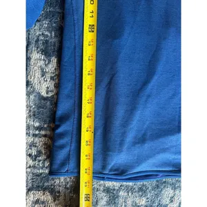 Nike Sprint Fleece Women Small Blue Running Top Long Sleeve High Neck Thumbholes thumbnail 5
