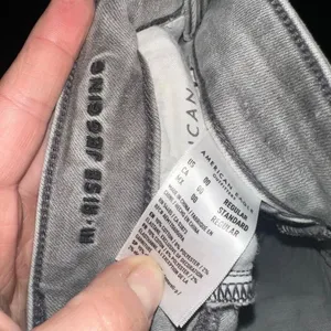 American Eagle destroyed washed gray hi-rise 00 jeggings thumbnail 2
