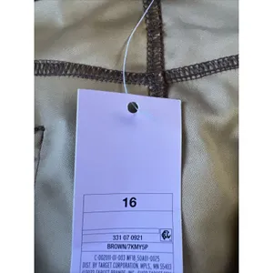Wild Fable Low-Rise Faux Leather Flare Pants -Brown Women's 16 thumbnail 6