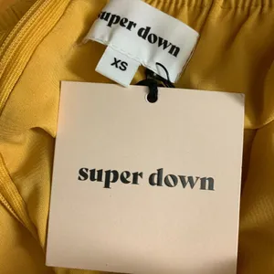REVOLVE Superdown Jolene Ruffle Wrap Dress Marigold XS NWT thumbnail 3