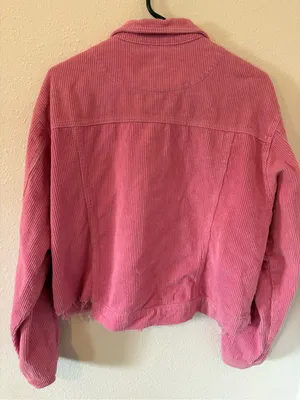 POL Women’s Pink Corduroy Jacket thumbnail 2