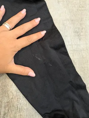 Playboy By Pacsun Black Leggings Size Small thumbnail 3