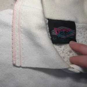 90s USA Made Grandma Sweater Womens L Collared Floral Coquette Cottagecore Fall thumbnail 4