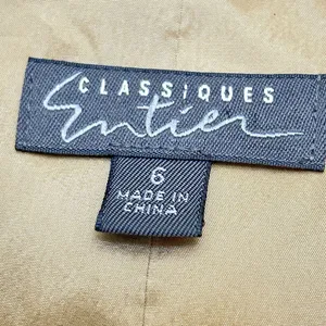 Classiques Entier Nordstrom Wool Lightweight LengthTrench‎ Coat Dress Tan Size 6 thumbnail 4