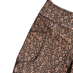 Old Navy Active Powersoft Leopard Pocket Leggings High Rise XL Go Dry 7/8 Casual thumbnail 5