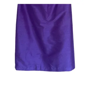 Vintage Watters & Watters Silk Dress Size 6 One Shoulder Purple Formal Cocktail thumbnail 6