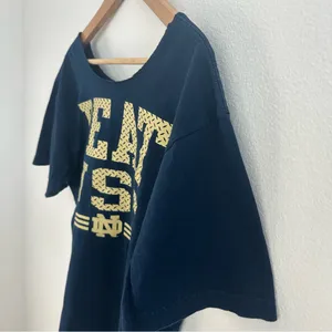 Adidas Notre Damme Football Off the shoulder Tee thumbnail 6