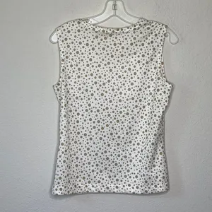 Vintage‎ Polka Dot Top Tan thumbnail 2