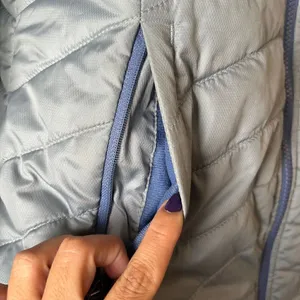 The North Face blue gray mossbud swirl reversible jacket top women’s M thumbnail 9