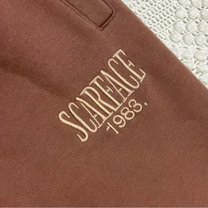 Scarface x Shoe Palace womens Size Small Sweatpants Joggers Brown Universal 1983 thumbnail 4