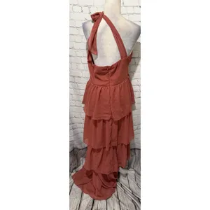 Lulus Elevated Vision Tiered Maxi One Shoulder Cocktail Dress Size XL thumbnail 5