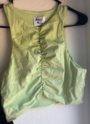 Princess Polly lime green festival Y2K crop top Size 12 #princesspolly #summer #LimeGreen #GoingOutTop #CroppedTank thumbnail 2
