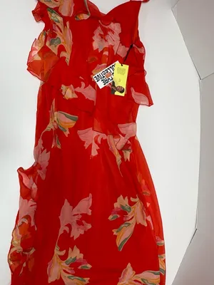 Future Collective‎ Ruffle Ankle Length Dress - Size L - NEW With Tag in Bag. thumbnail 11