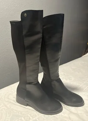 Anne Klein Black under the knee women Boots thumbnail 1