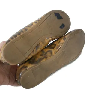 J.Crew Ballet Flats Sz 8.5 Leopard Print Patent Leather Shoes Slip‎ On Loafers thumbnail 6
