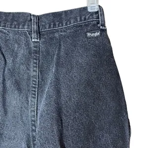 Vintage Wrangler Women’s High Waisted Black Jeans‎ thumbnail 9