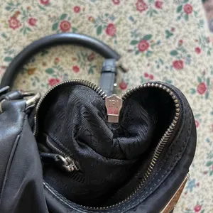 Prada Semitracolla Vela Sport Purse in Black thumbnail 8