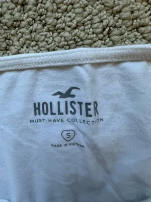 Hollister Tank White Crop thumbnail 4