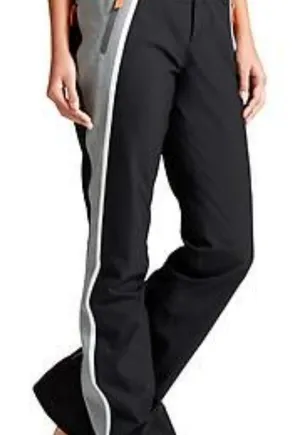 Athleta Women's Chamonix Ski Snow Lined Black/Gray Pants Size 8‎ thumbnail 1