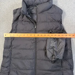 UNIQLO Ultra Light Down Puffer Vest Black Women's Medium Packable Lightweight thumbnail 3