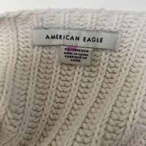 American Eagle knit oversized crop sweater.  Size XS thumbnail 4