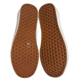Vans Yellow and White Low-Top Canvas Shoe thumbnail 6