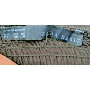Women's Zara Black X-Small Cocktail Party Mini Dress D20 thumbnail 6