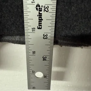 Vintage Eddie Bauer Coat Women M Gray Hood Button Front Wool Nylon Blend Pockets thumbnail 8
