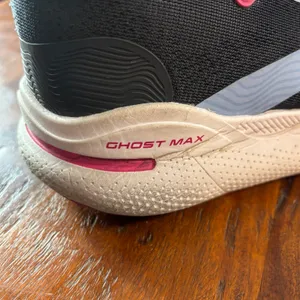 Brooks Ghost Max Womens 9.5 Wide Running Shoe Black Pink 1203951D082 DNA LOFT v2 thumbnail 7