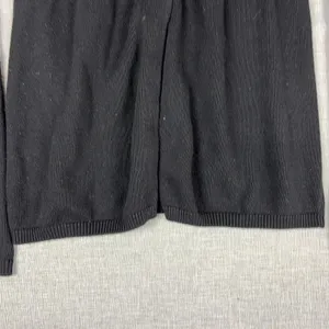 Vince‎ Cardigan Womens S Black 85% Cotton 15% Cashmere Crew Neck Lightweight thumbnail 3