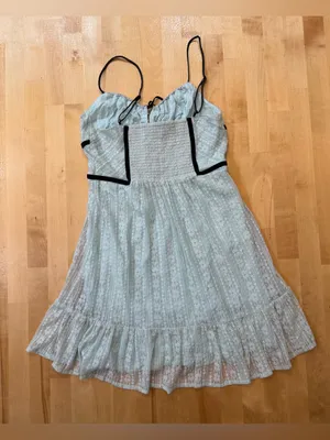 Urban Outfitters Silvana Lace Babydoll Coquette Cami Mini Dress thumbnail 2