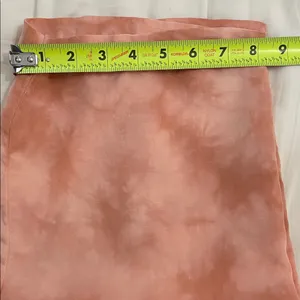 CLOTH & STONE Anthropologie Yashi Jumpsuit Large Pink Tie Dye Tencel Halter thumbnail 11