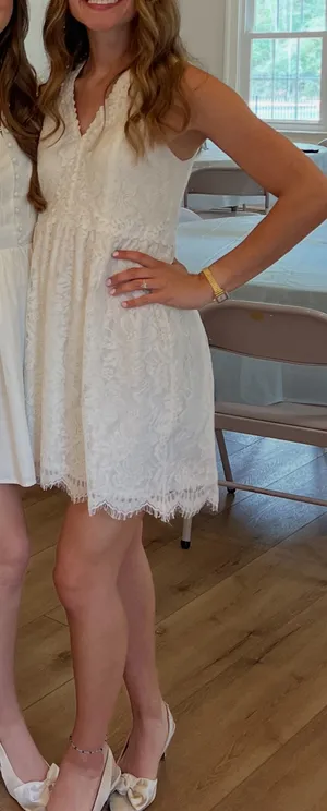 White Lace Altar'd State Dress thumbnail 2