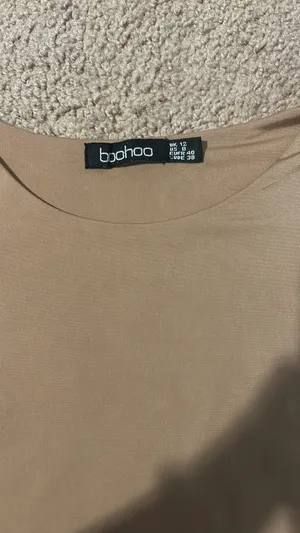 Boohoo Tan Colored Body Suit thumbnail 4