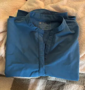 Ceil Blue FIGS Rafaela Scrub Top thumbnail 1