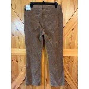 Indigo Rising Corduroy Brown High Rise Pants Flare Bootcut Retro Size 13/31 nwt thumbnail 4