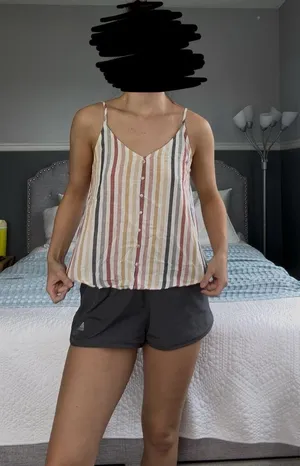 Boutique Linen Tank Multiple thumbnail 1