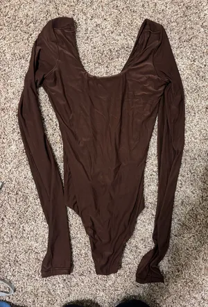 Aerie Smoothez Long Sleeve Bodysuit thumbnail 1