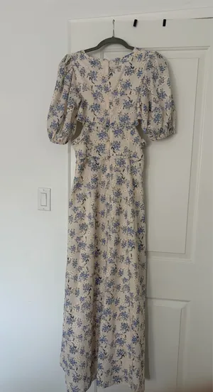 Petal and Pup Jemima Flora Eylet Cutout Maxi Dress thumbnail 7