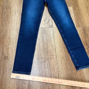 AG Adriano Goldschmied B-Type 02 Cigarette Jeans Dark Indigo 28x29 Slim Leg thumbnail 8