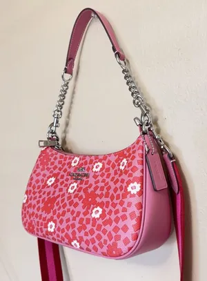 coach Teri Shoulder Bag With Floral Print cbi52 thumbnail 1