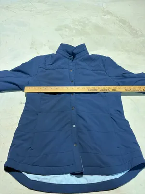 Kuhl aurora shirtjak Navy Blue Quilted Snap-Front Jacket medium thumbnail 2