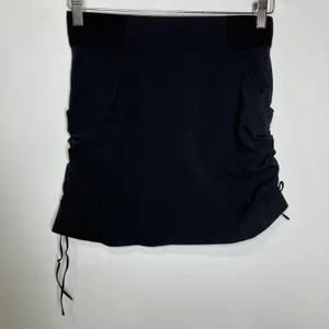 Columbia all‎ seasons ruched skort skirt black womens size small activewear thumbnail 2