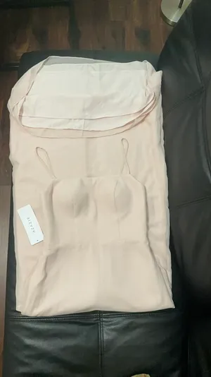 Azazie NWY TAYLA Sheath Square Neckline Chiffon Floor-Length Blushing Pink Sz A4 thumbnail 8