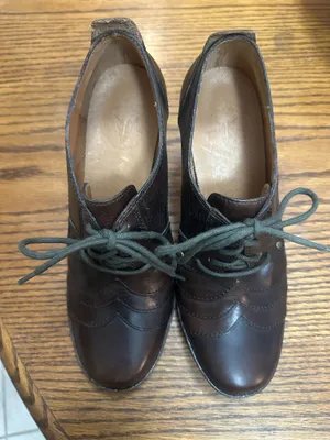 Frye Adrienne brown leather oxfords  thumbnail 4