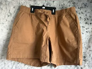63. Northface women’s large shorts brown thumbnail 1